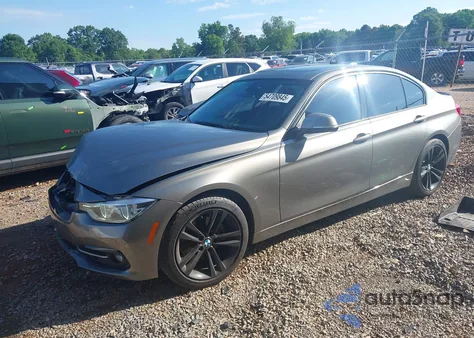 2016 BMW 328I z USA, uszkodzony, nr VIN WBA8E9C55GK603750